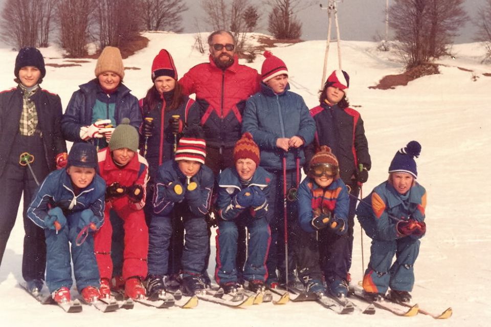 Šola v naravi - Vojsko februar 1980 - foto povečava