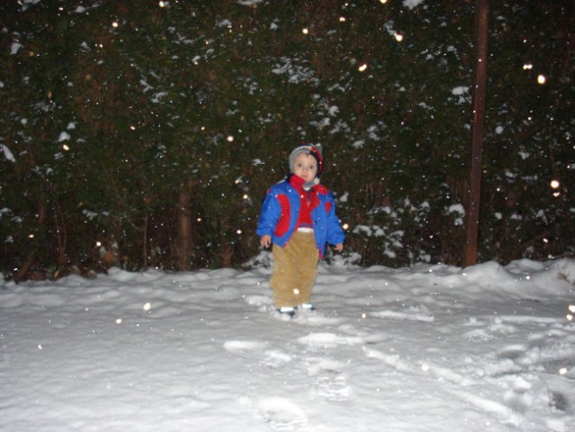 Jaz in snegec.
