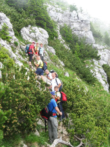 Ljubelj-Bornov tunel-Preval-Begunjščica-Roble - foto