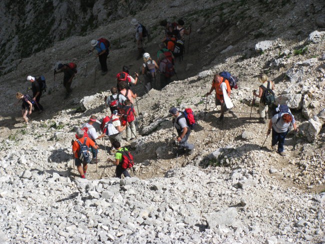 Pohod Vršič-Mala Mojstrovka(2332m)-30.8.08 - foto povečava