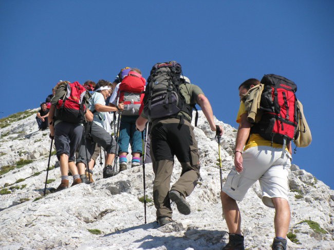 Pohod Vršič-Mala Mojstrovka(2332m)-30.8.08 - foto povečava