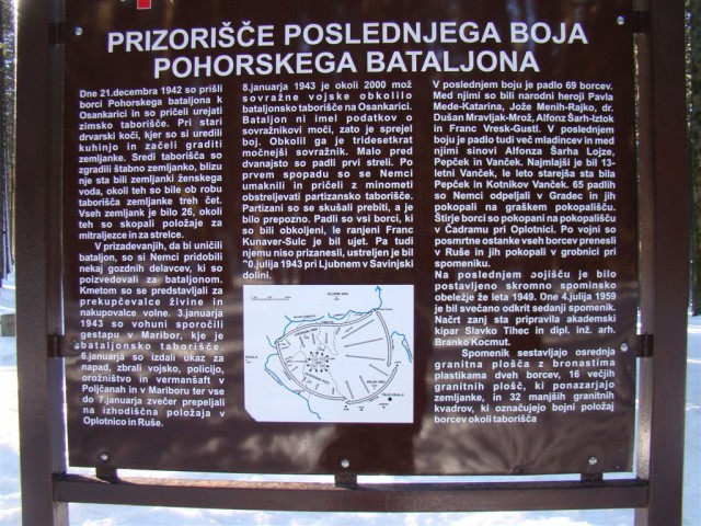 Pohod Rogla-Pesek-Osankarica-Kot (10.1.2009) - foto