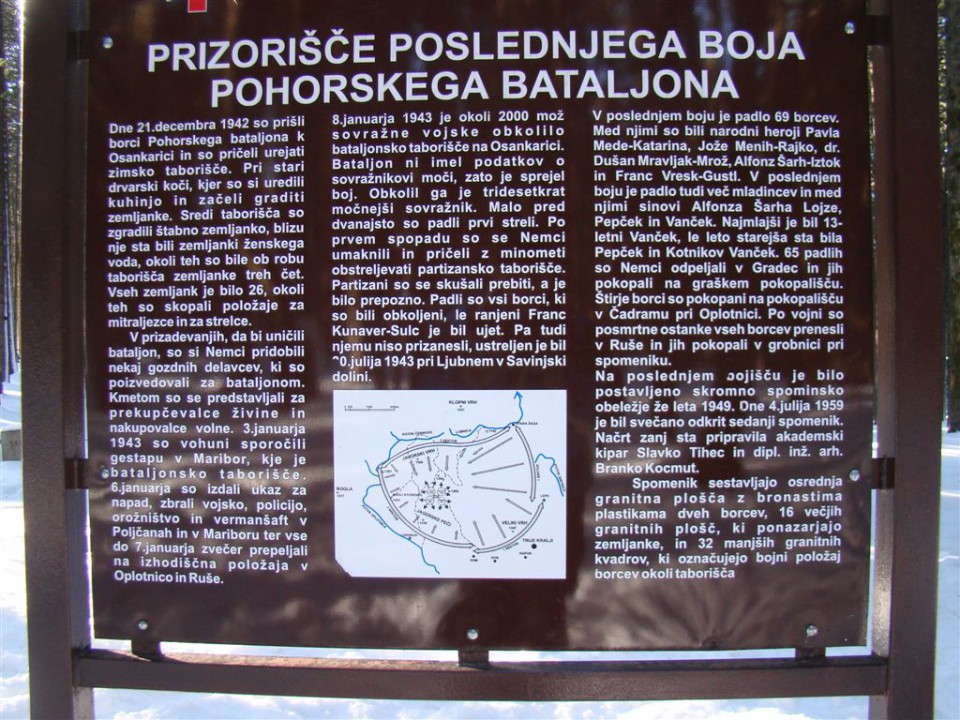 Pohod Rogla-Pesek-Osankarica-Kot (10.1.2009) - foto povečava