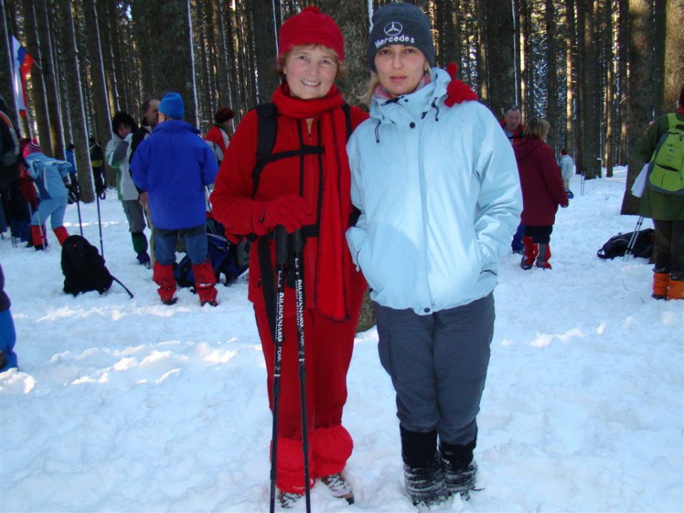 Pohod Rogla-Pesek-Osankarica-Kot (10.1.2009) - foto povečava