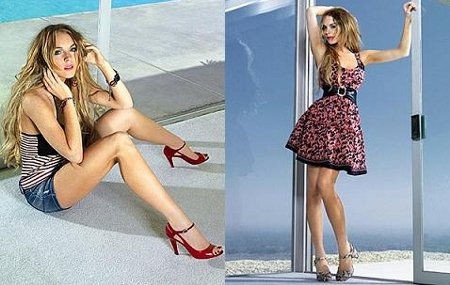Lindsay Lohan - Fornarina - foto