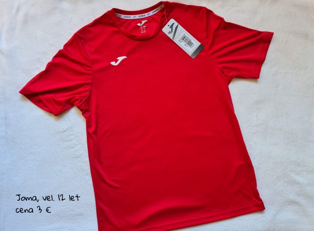 Športna majica (dres), Joma, vel. 12 let, 3 €