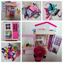 Barbie hiša + Ken, Barbie, Shelly ...60 €
