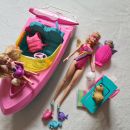 Barbie čoln + ostalo 40 €