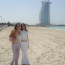 Me and Ana in font of the Burj Al Arab....