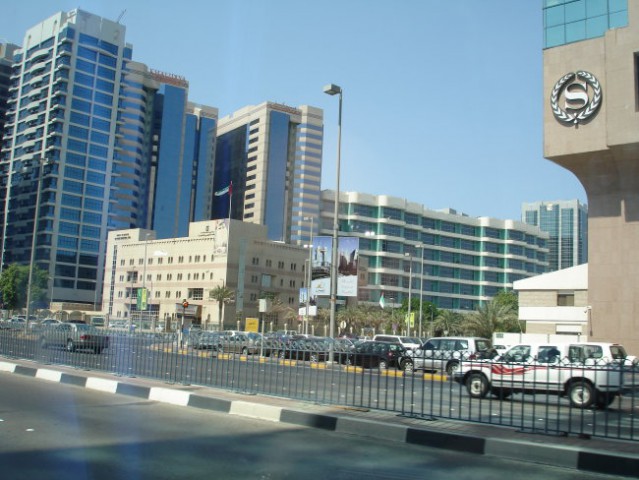 The city of Abu Dhabi