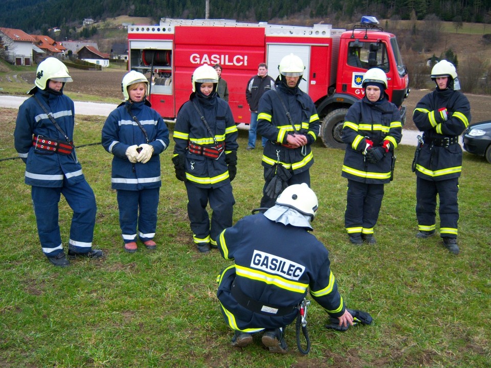 Tečaj za gasilca 2009 - foto povečava