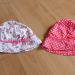 poletni klobuček HM 1-3 leta, rožast 2,5e, rdeč 2e