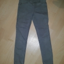 C&A, 140, sive jeggins, kot jeans, elastice, brez zadrge, kot legice, malo nosene, 5e