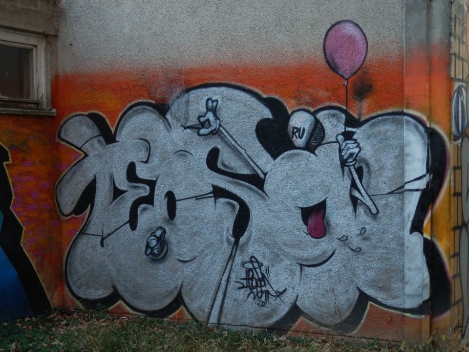 Graffiti - foto povečava