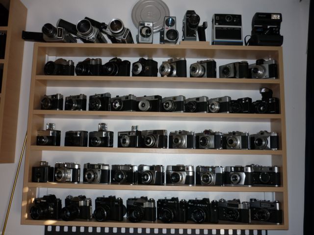 Vintage cameras - kompletna zbirka  - foto