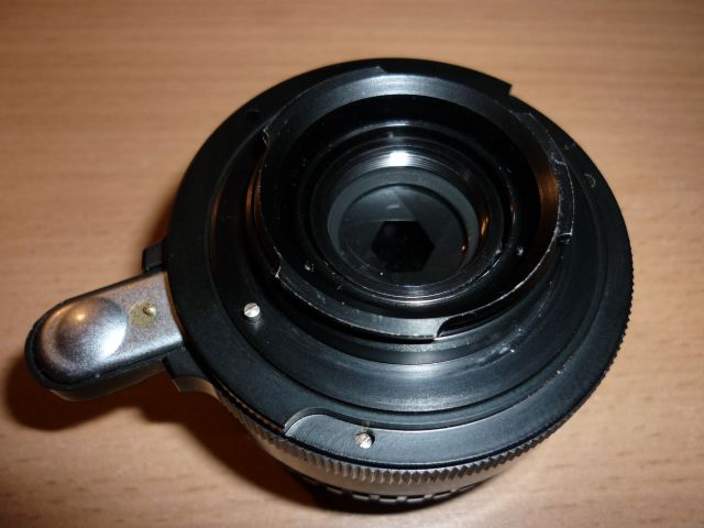 čiščenje objektiva - Domiplan 50mm f/2,8 - foto