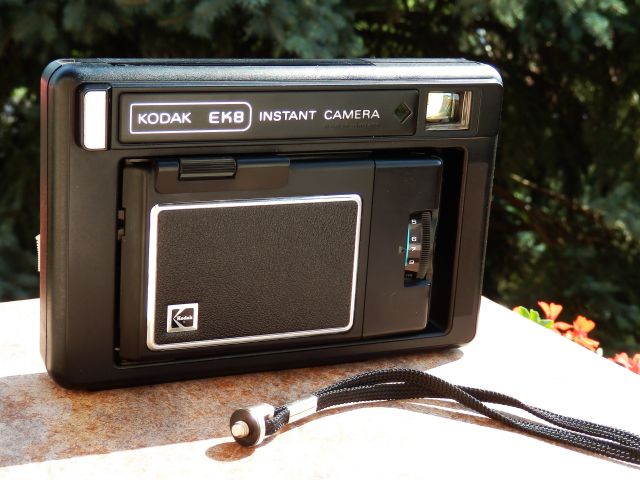 Kodak EK8 Instant camera (1977-1979) - zaprt