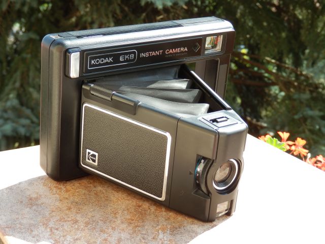 Kodak EK8 Instant camera (1977-1979) - odprt