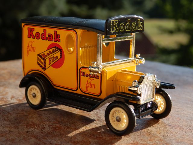 Reklamni avtomobilček Kodak film