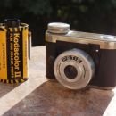 Petie - mini camera - v primerjavi z 35mm filmom