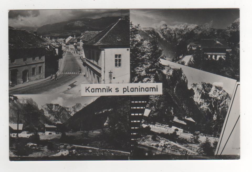 KAMNIK S PLANINAMI 1966 - 5€