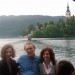 Riding on the Bled lake with PLETNA boat