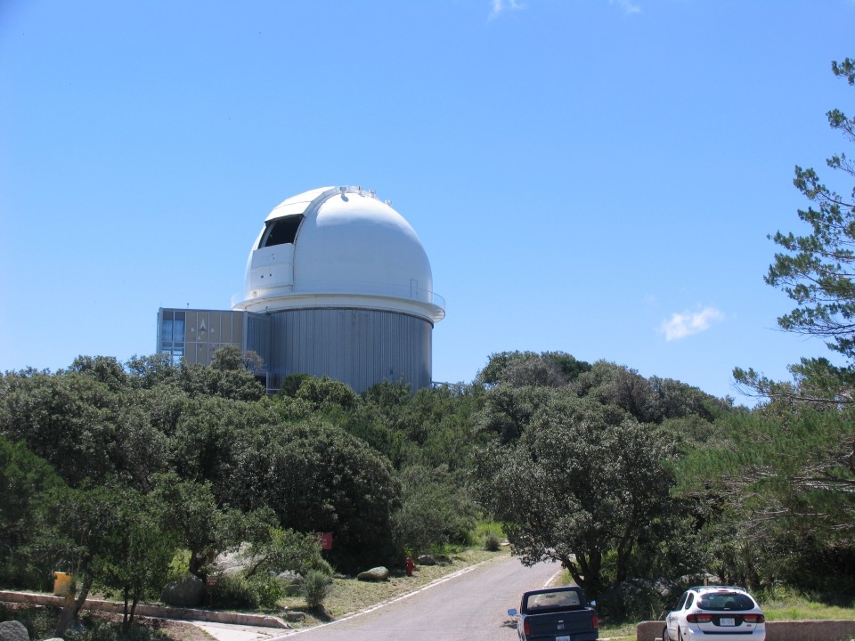 KPNO 11. 9. 2008: 2.1-meter (84-inch) telescope