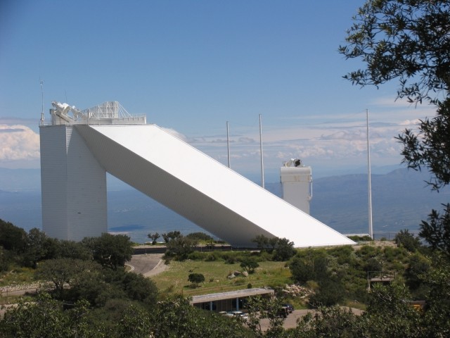 KPNO 11. 9. 2008: Solar telescope