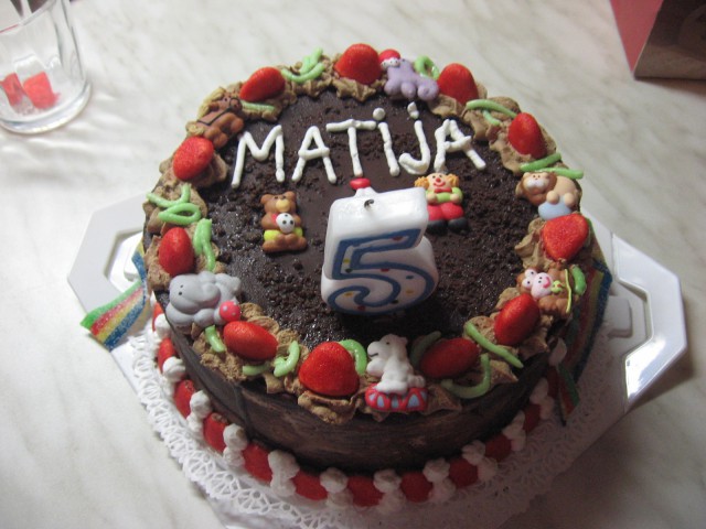 čokoladna torta za Matijo