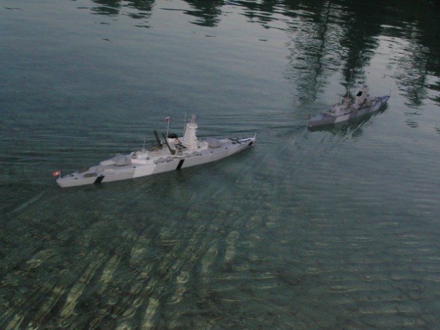 Graf Spee in Prinz Eugen