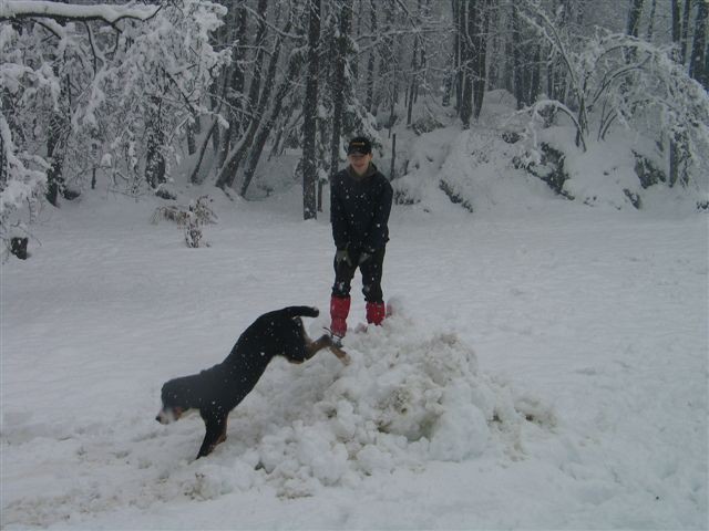 Prvi snežni užitki - foto
