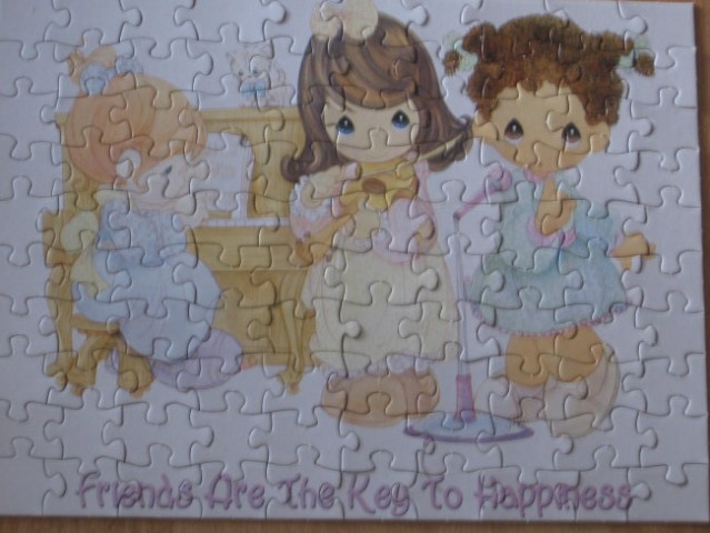 Hčerkine puzzle - foto