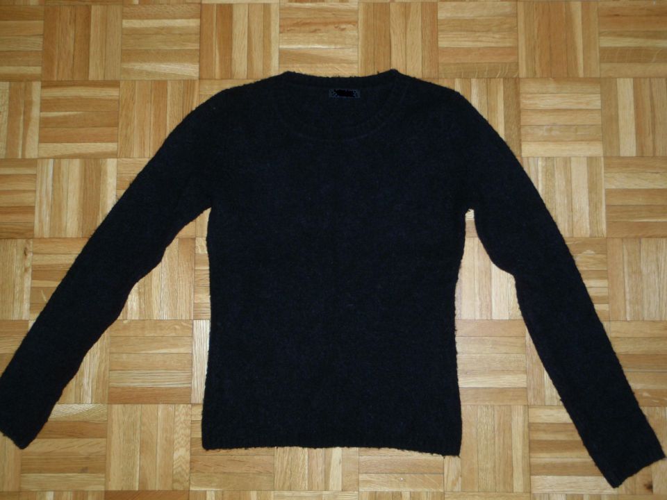 črn pulover, št: 36/38