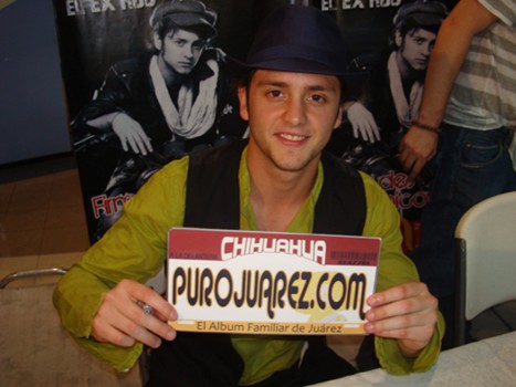 Christopher: autógrafos e show em Juárez (26. - foto