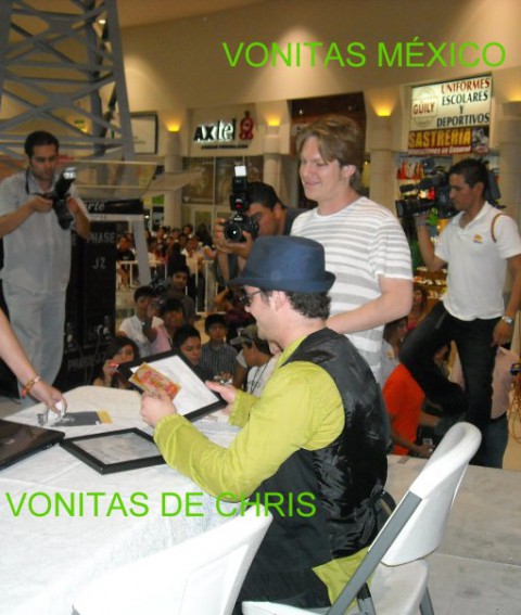 Christopher: autógrafos e show em Juárez (26. - foto