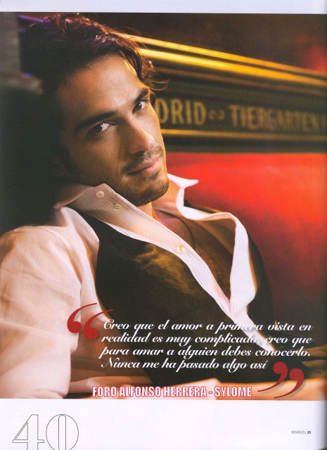 Alfonso na revista Be Model (Junho de 2009) - foto