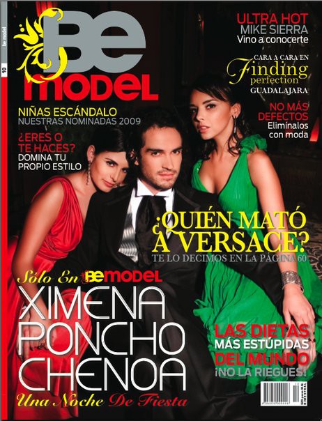 Alfonso na revista Be Model (Junho de 2009) - foto povečava