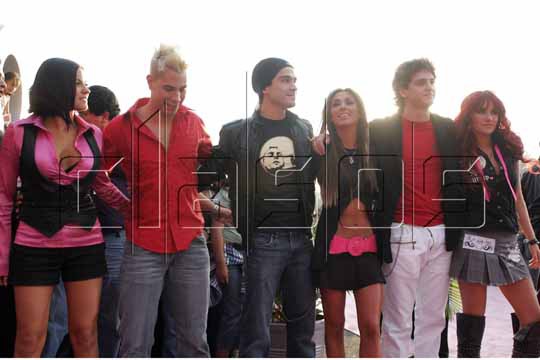 RBD no programa Los 5 Magníficos (15.04.07) - foto