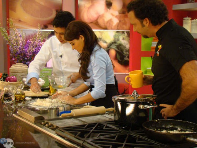 Maite no programa Al Sabor del Chef (15.06.09 - foto