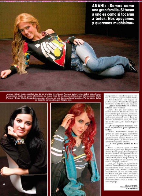 RBD na revista Hola! (Dezembro de 2007) - foto