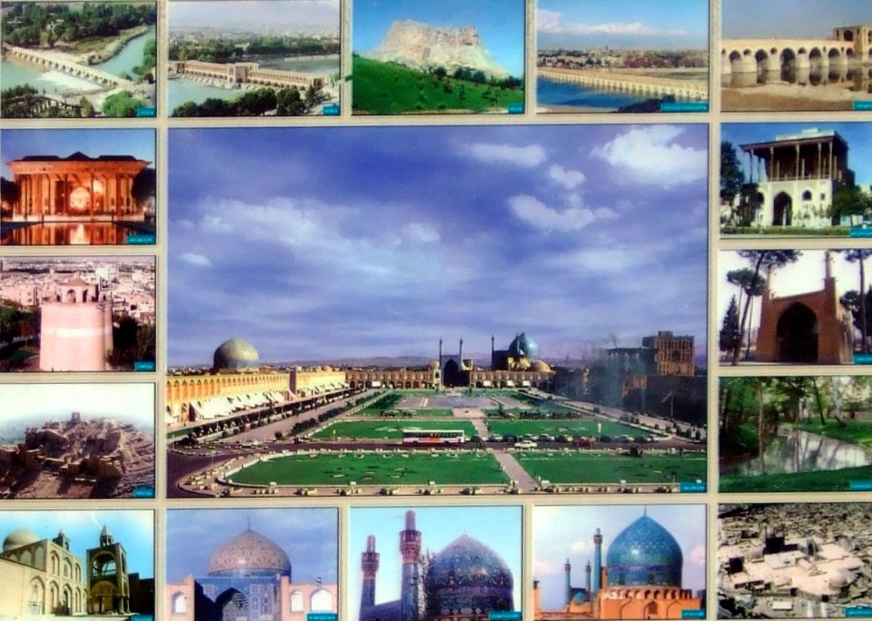 Isfahan (Esfahan) je pol sveta; videli smo pol Isfahana, torej četrt sveta!