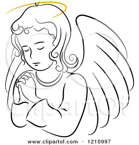Motivi angelčkov za krstni prtiček - foto
