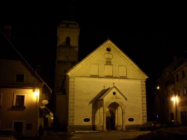 Cerkev sv. Jakoba ponoči
