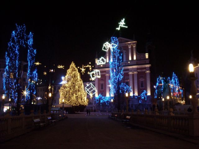 Praznična Ljubljana - foto