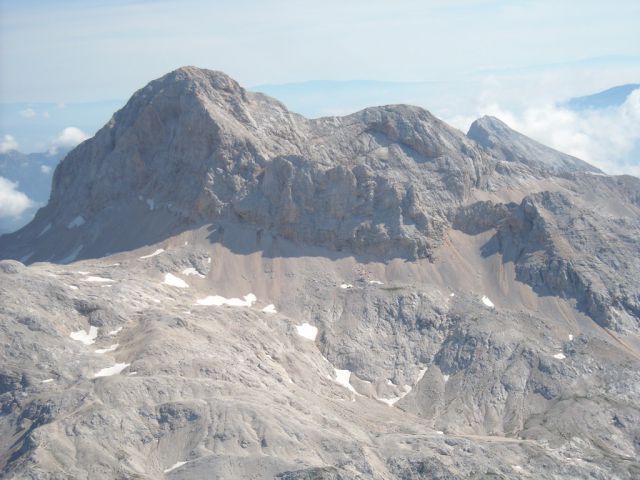 Juliske alpe -pogled iz zraka - foto