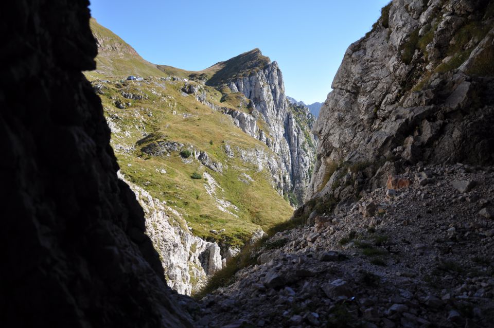 Mangartsko sedlo - foto povečava