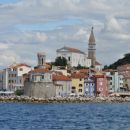 Piran- pogled z morja