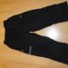 črne hlače - podložene, vel. 104-110, cena 5 eur