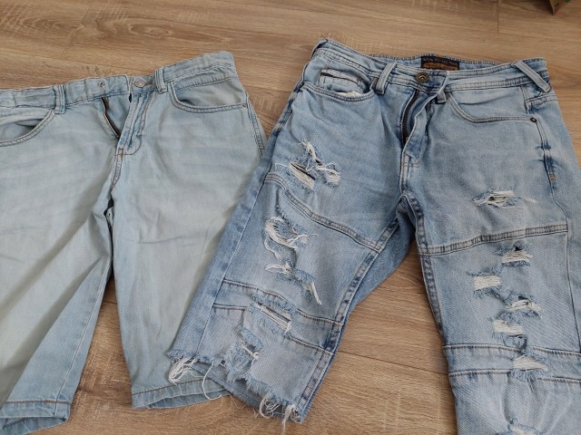 Kratke hlace jeans 158