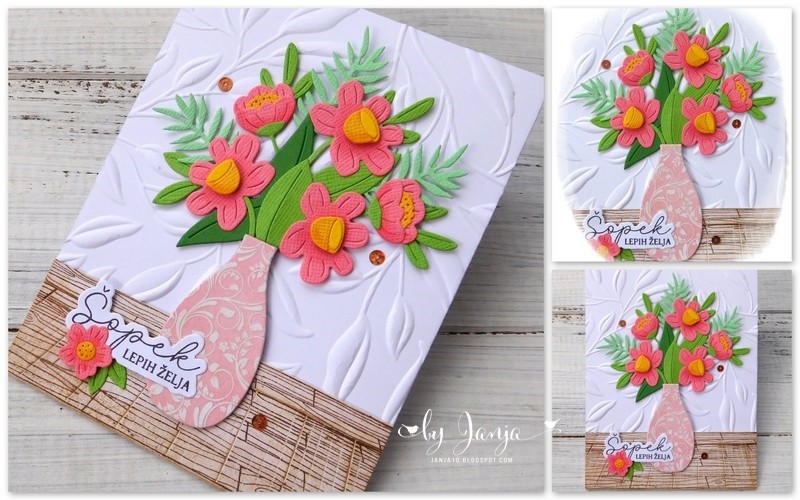 Voščilnice s cvetjem - foto povečava